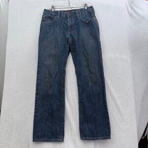 Ariat FR M4 Jeans Mens 32x32 Blue Relaxed Bootcut Workwear Western